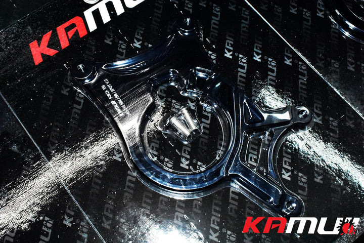 คาลิปเปอร์KAMUI จับปั้มเบรคหลังห้อยล่าง Brembo2pot ปักข้าง Forza350