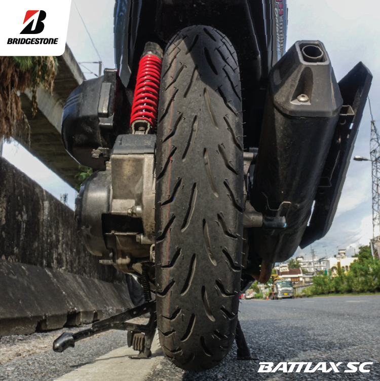 ยางนอก Bridgestone Battlax SC (ขอบ12,13,14)