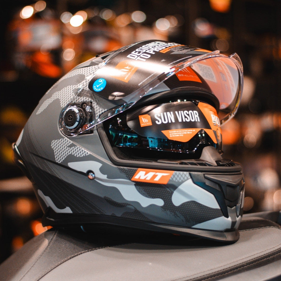 MT BRAKER SV CROSSOVER Matt GREY Helmet, matte grey color