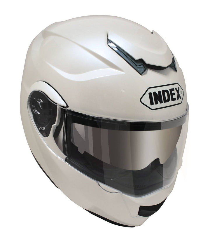 INDEX ENZO helmet, glossy white