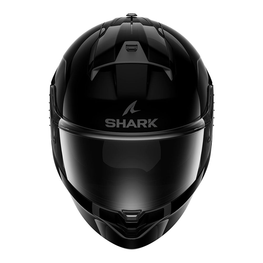 หมวกกันน็อค SHARK RIDILL 2 BLANK สีดำเงา