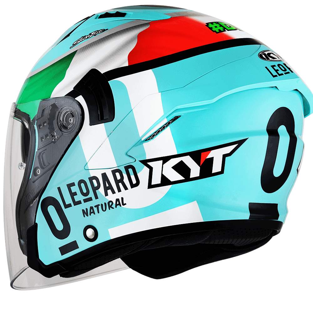 หมวกกันน็อค KYT NF-J Dennis Foggia Leopard Racing