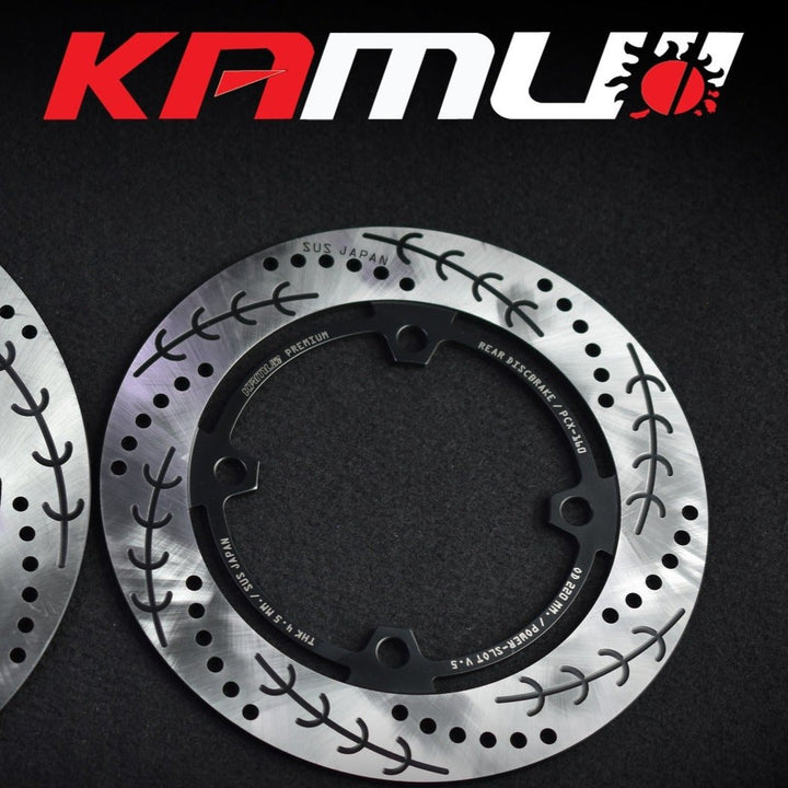 จานดิสก์เบรคหลัง KAMUI  220 MM. V.5 รุ่น Pcx160