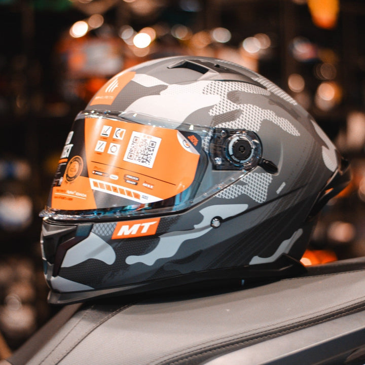 MT BRAKER SV CROSSOVER Matt GREY Helmet, matte grey color