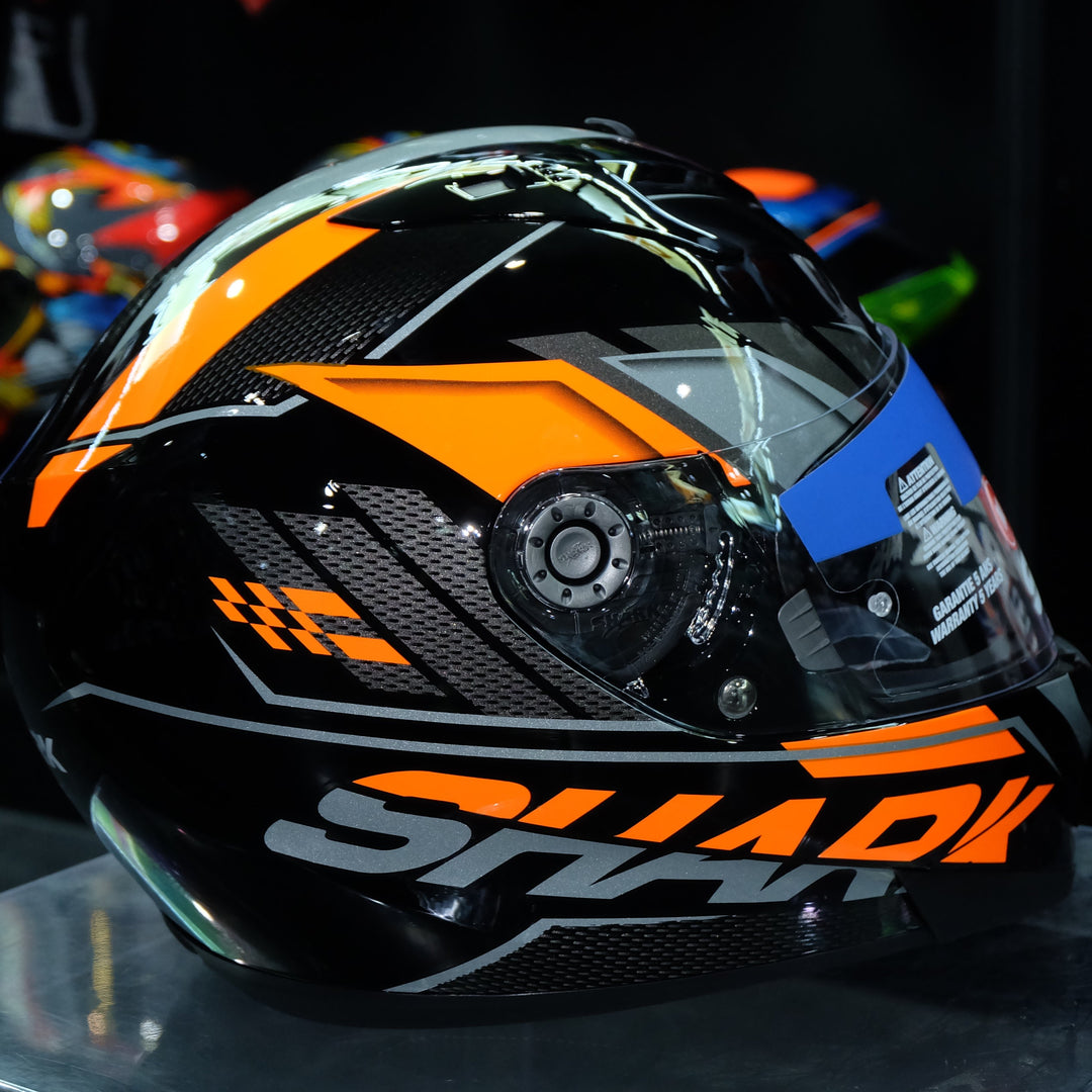 SHARK RIDILL 1.2 PHAZ HE0533 Helmet - Black Orange