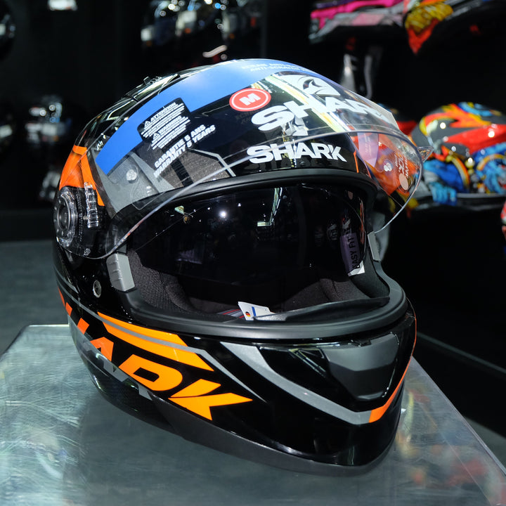 SHARK RIDILL 1.2 PHAZ HE0533 Helmet - Black Orange