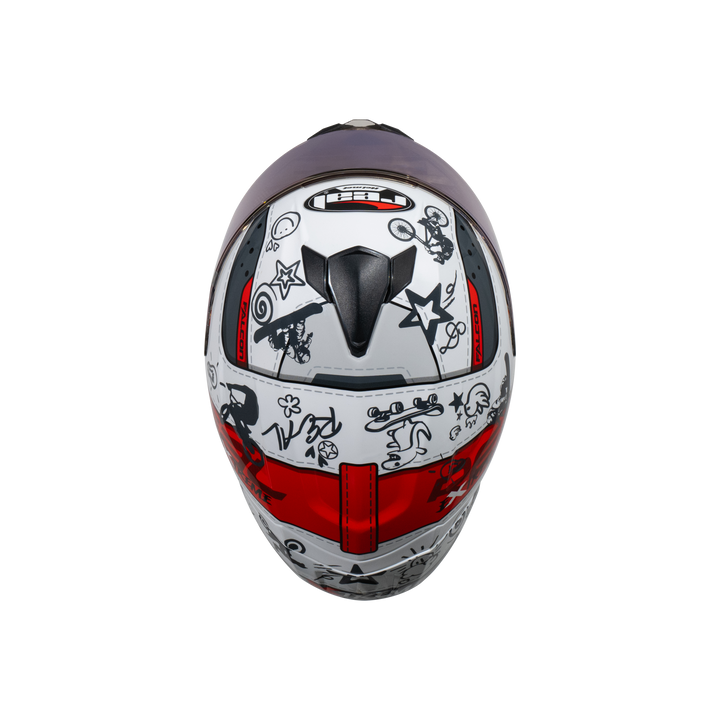 REAL Helmet Falcon Buriram - Black, Blue, Red