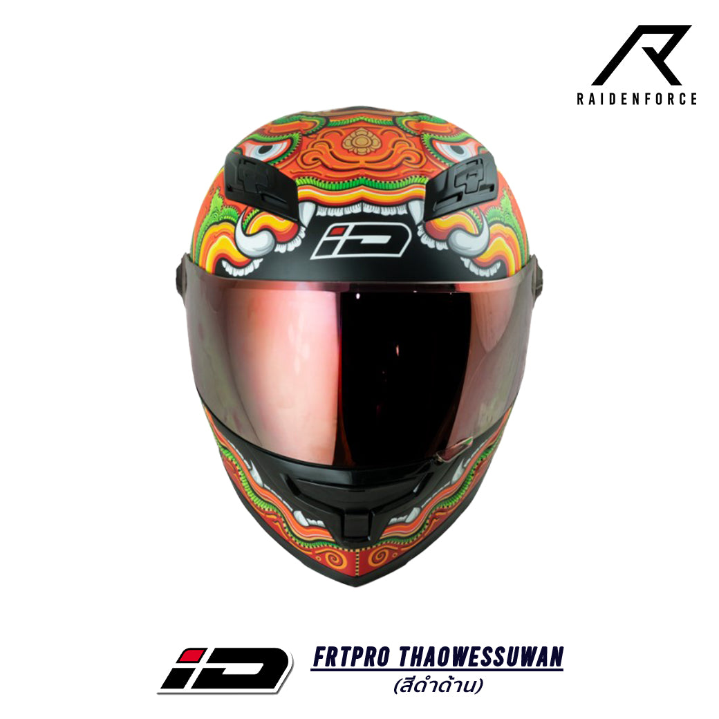 Helmet ID HELMET FRTPRO THAOWESSUWAN, matte black