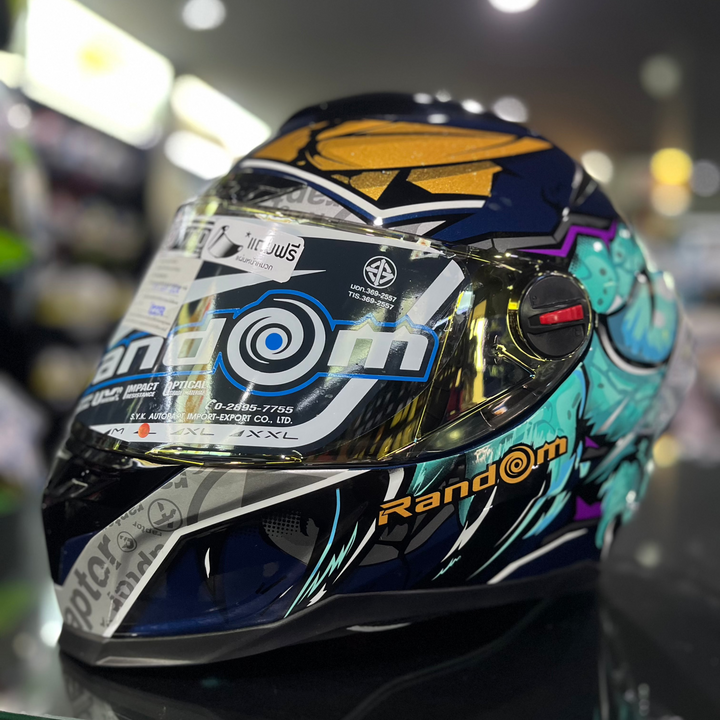 Helmet Random CZ-R BT 12 Raptor Blue