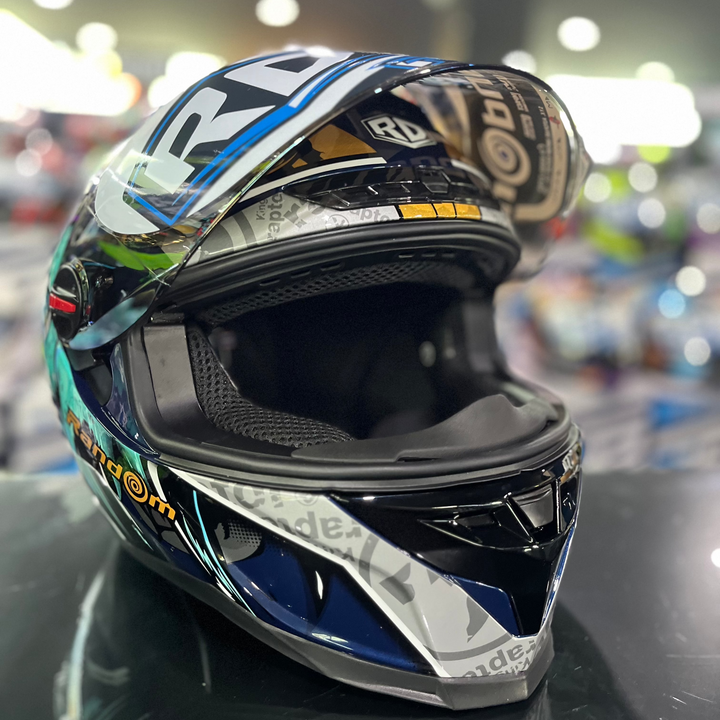 Helmet Random CZ-R BT 12 Raptor Blue