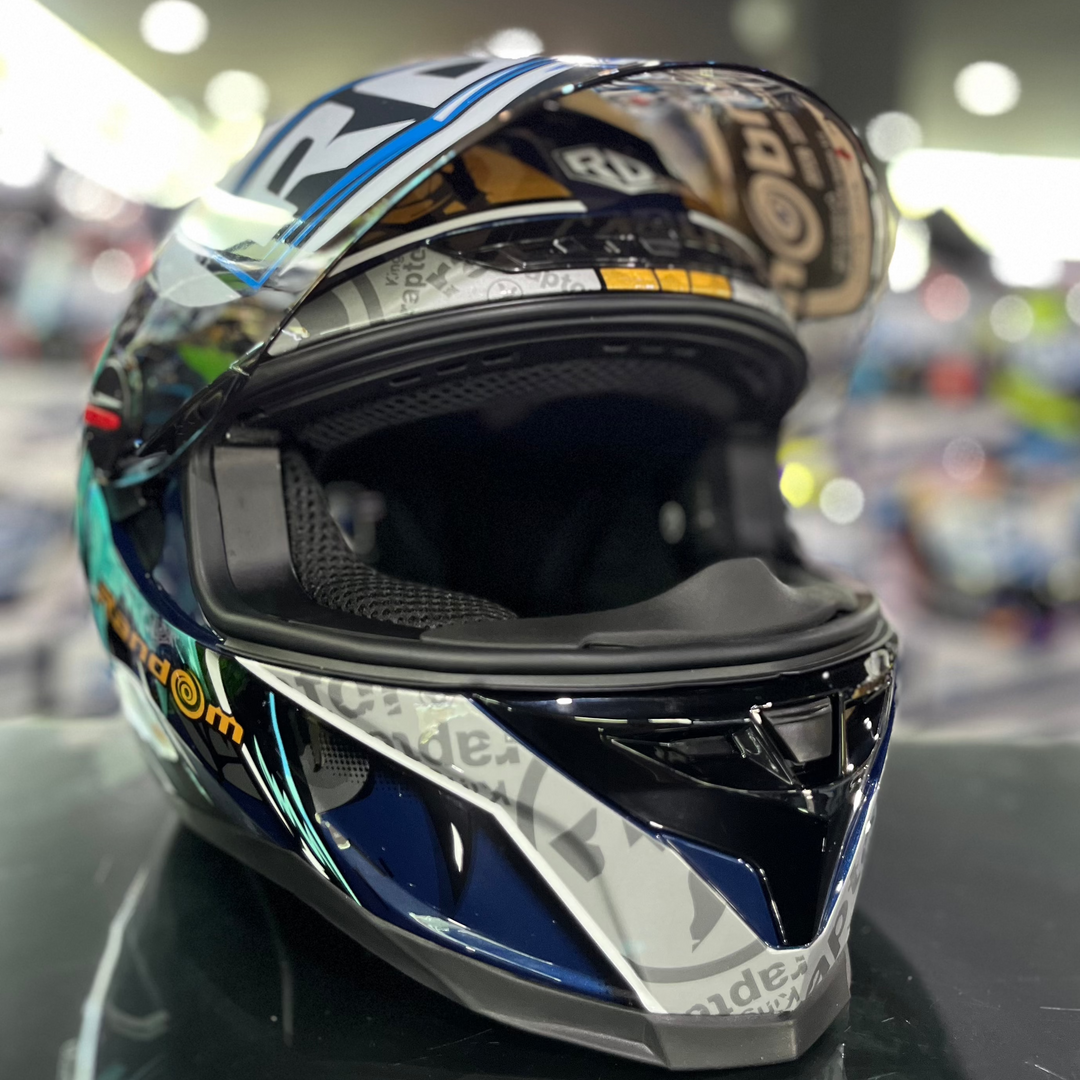 Helmet Random CZ-R BT 12 Raptor Blue