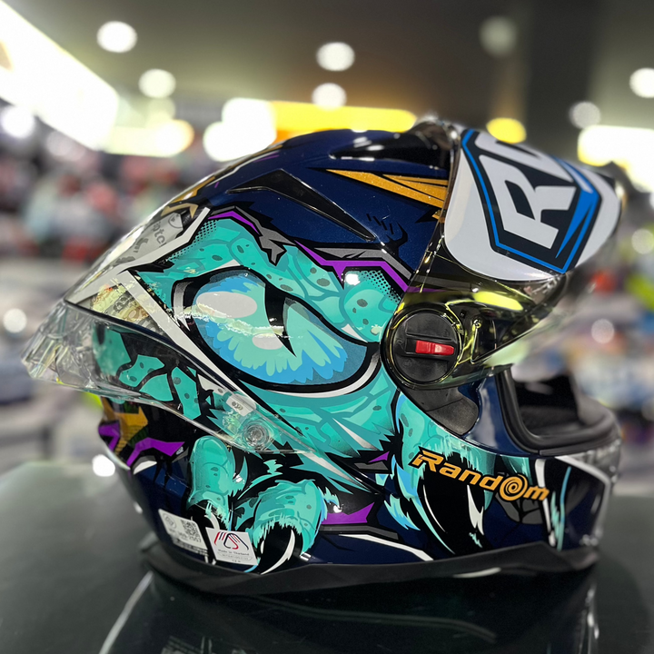 Helmet Random CZ-R BT 12 Raptor Blue