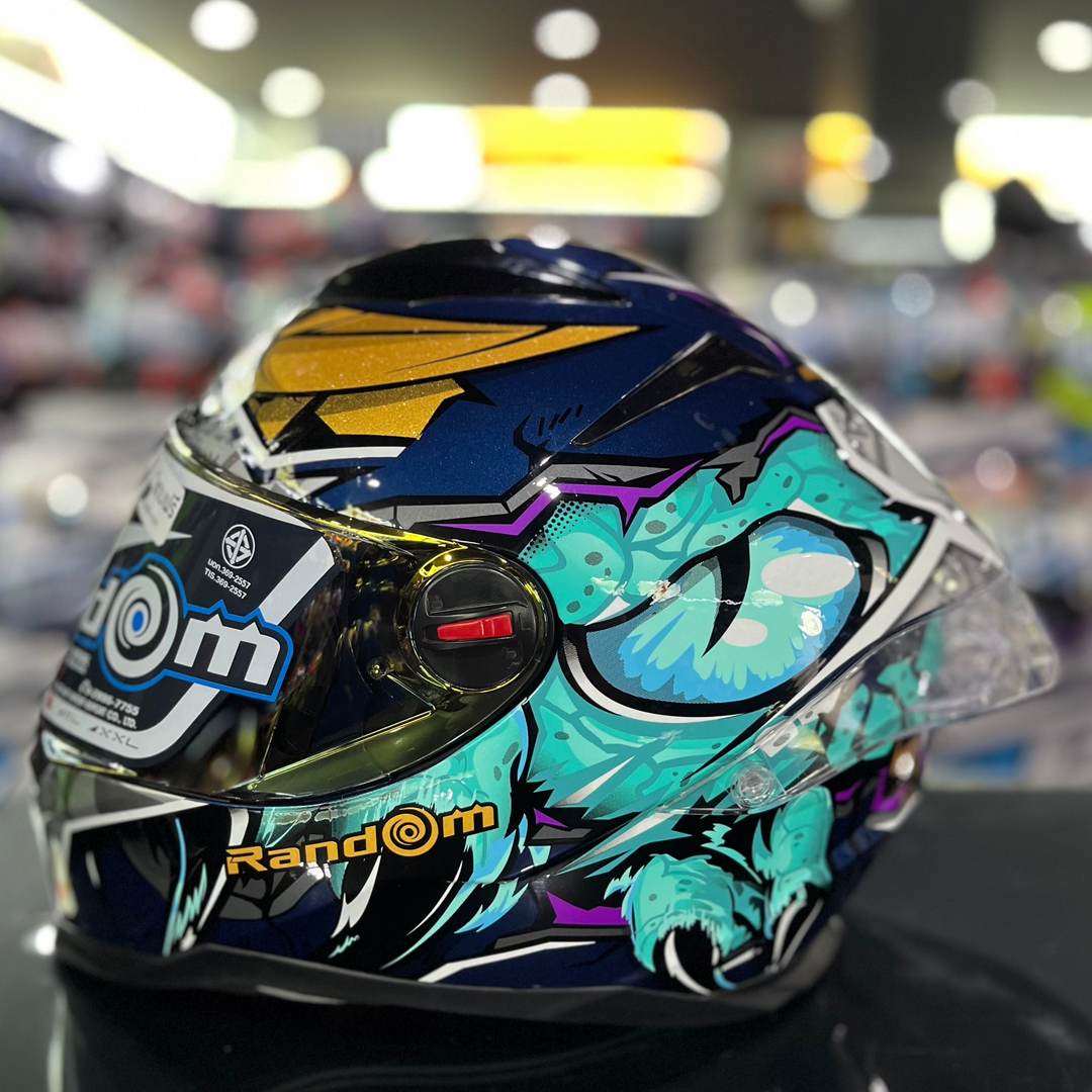 Helmet Random CZ-R BT 12 Raptor Blue