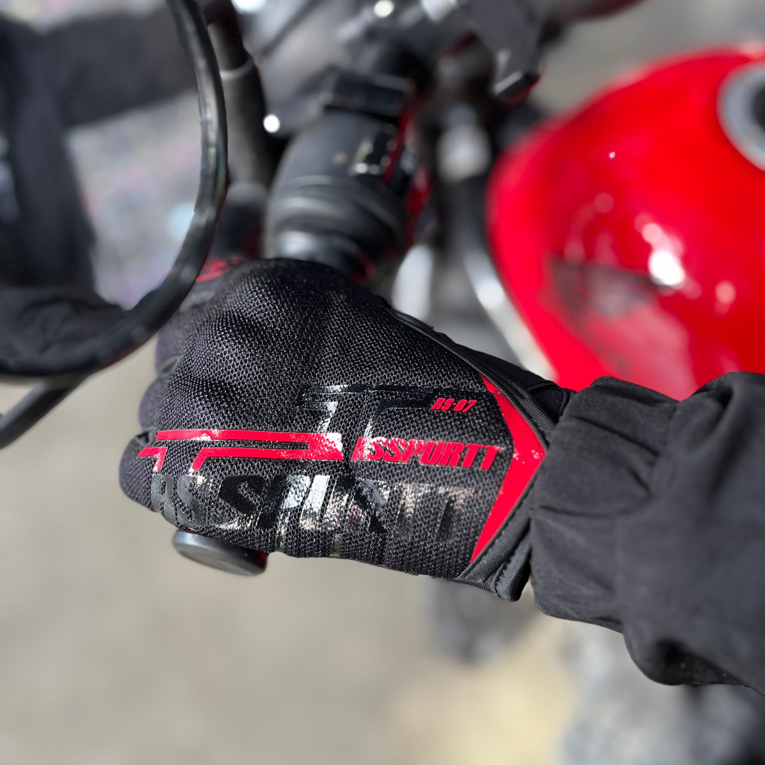 RS SPURTT RS-07 red cloth gloves