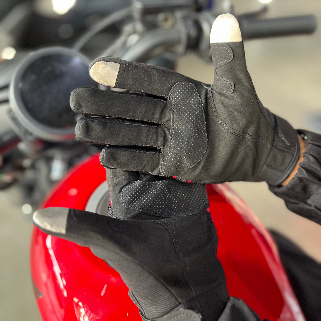 RS SPURTT RS-07 red cloth gloves