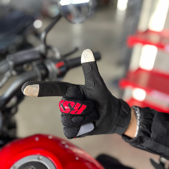 RS SPURTT RS-07 red cloth gloves