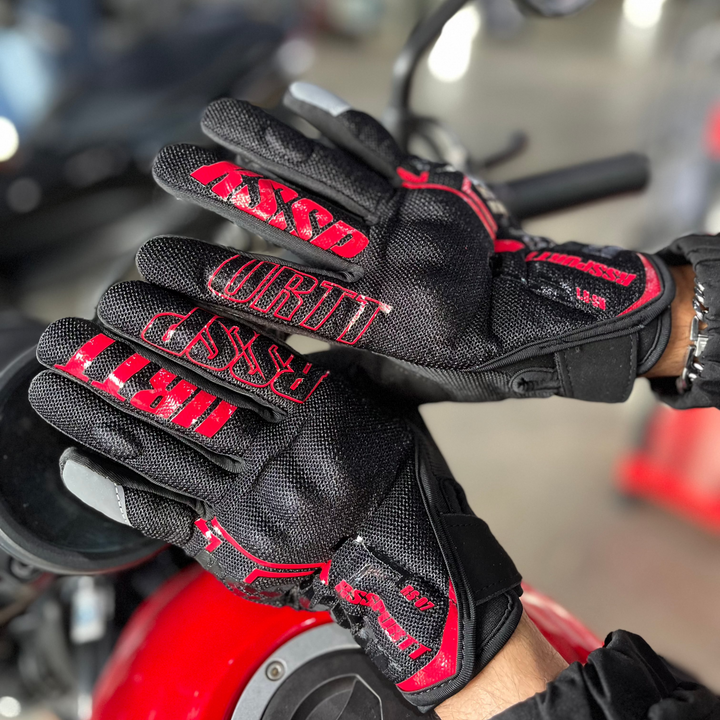 RS SPURTT RS-07 red cloth gloves