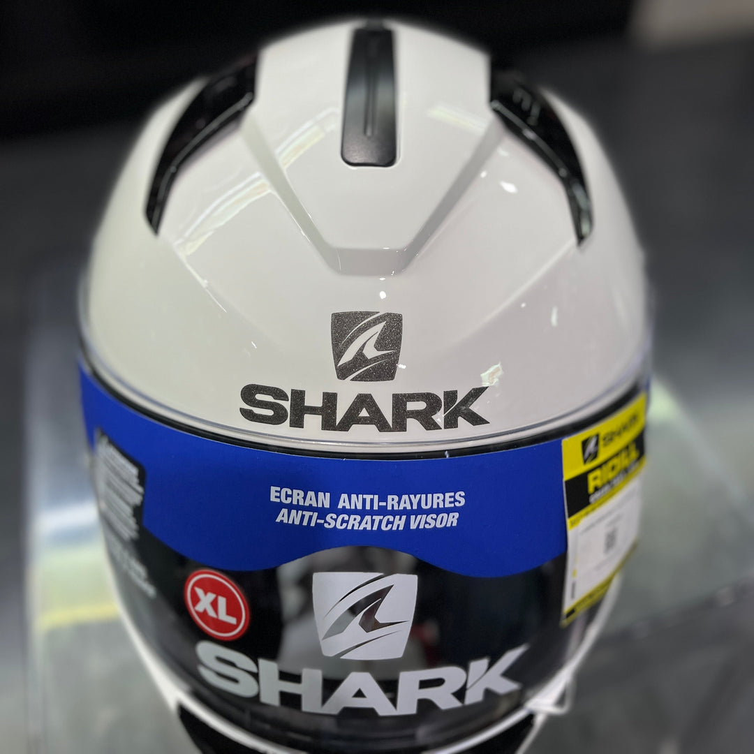 หมวกกันน็อค SHARK RIDILL BLANK WHITE ขาว