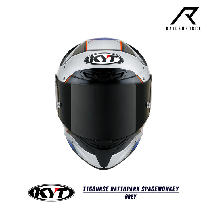 Helmet KYT TTCourse Ratthpark SpaceMonkey Grey