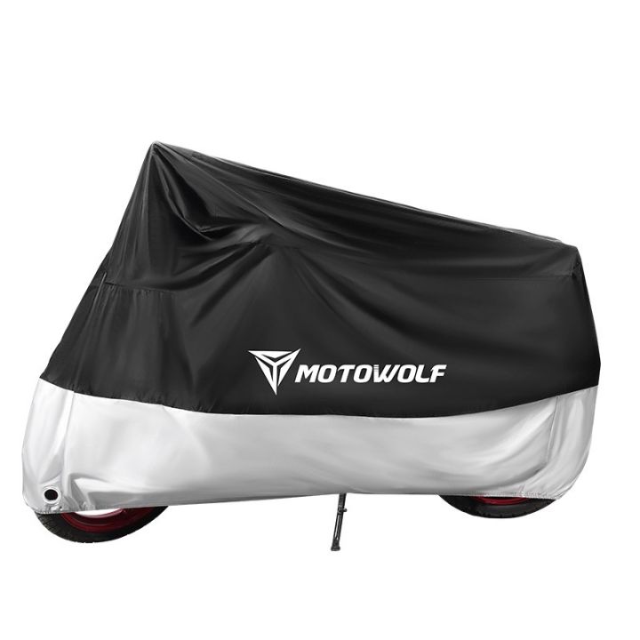 Waterproof car cover MOTOWOLF MDL-0802B 210D extra thick