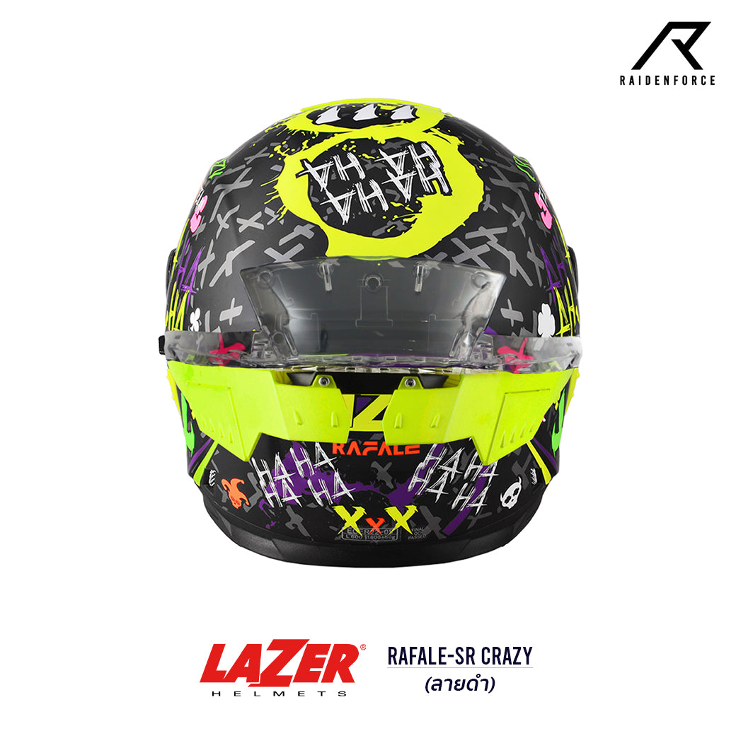 หมวกกันน็อค LAZER Helmet RAFALE Crazy ลายดำ