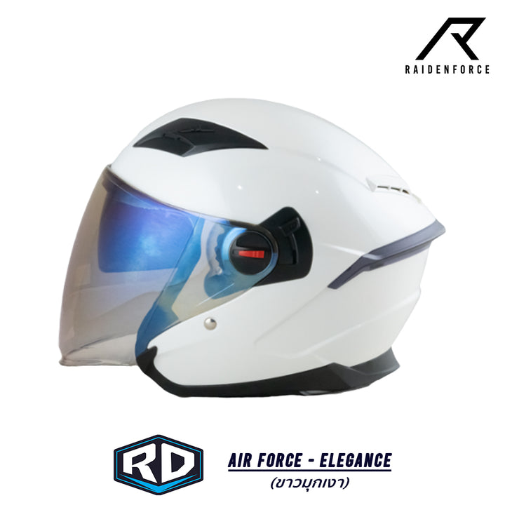 Random Air Force Helmet - Elegance Glossy Pearl White