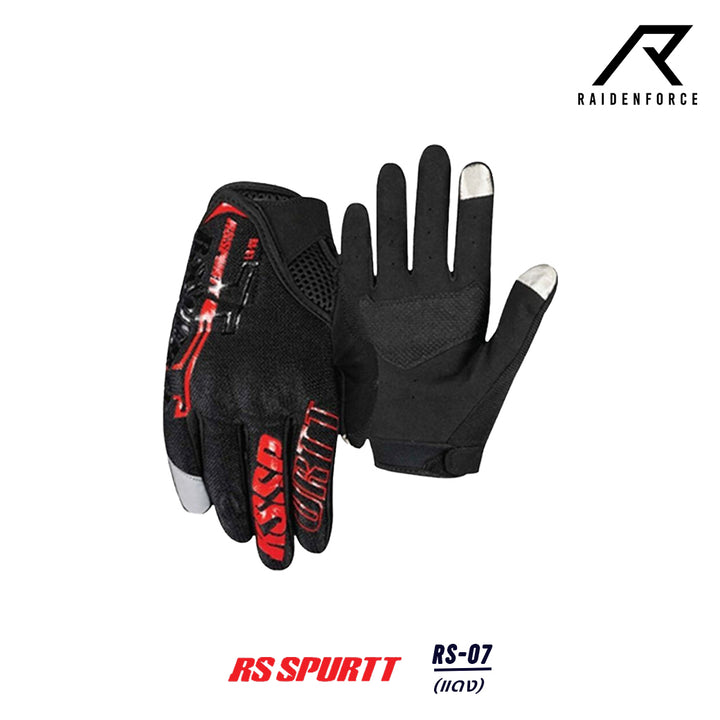 RS SPURTT RS-07 red cloth gloves