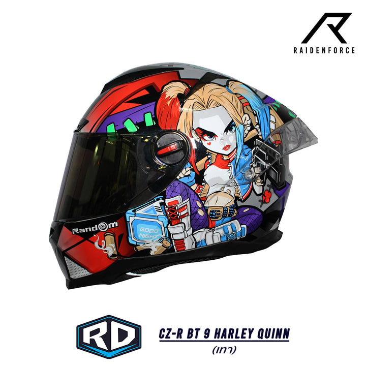 Helmet Random CZ-R BT 9 Harley Quinn Gray