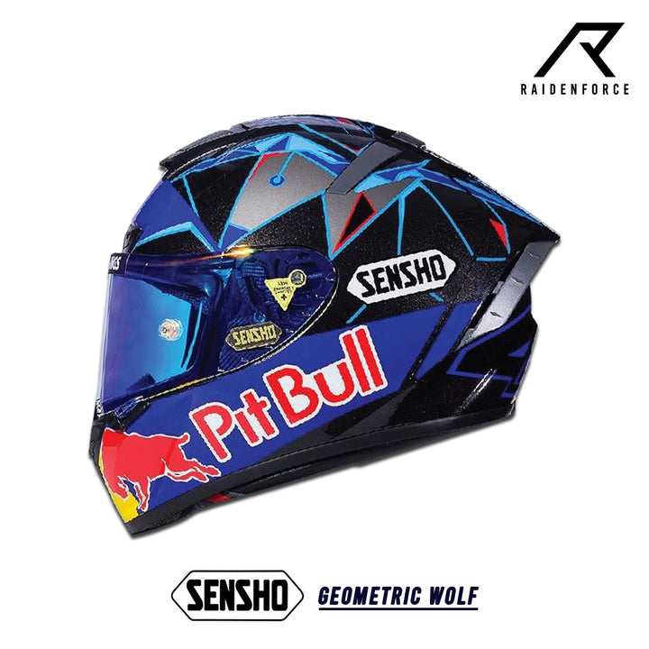 หมวกกันน็อค SENSHO HELMET GEOMETRIC WOLF