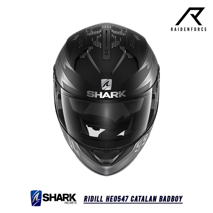 หมวกกันน็อค SHARK RIDILL HE0547  CATALAN BADBOY