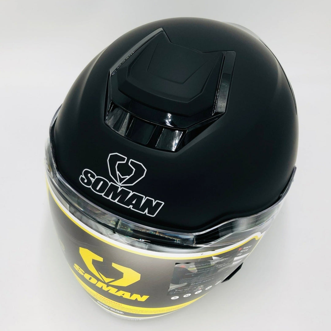 SOMAN Helmet - SM527, matte black