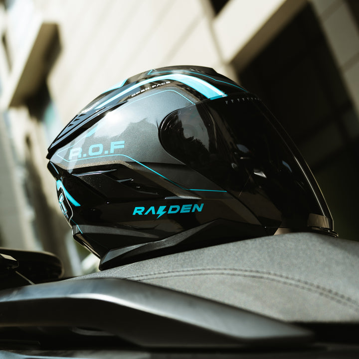 Raiden Defense Open face Xeon Neon helmet