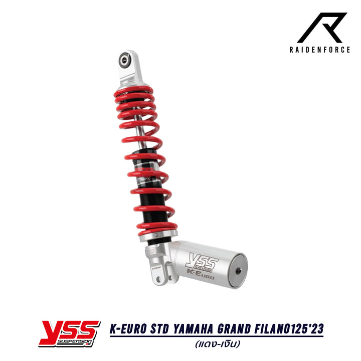 Shock YSS K-Euro Yamaha Grand Filano125'23 color red/silver