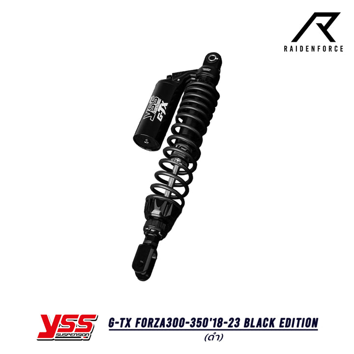 โช้ค YSS G-TX Honda Forza300-350'18-23 Black Edition สี ดำล้วน